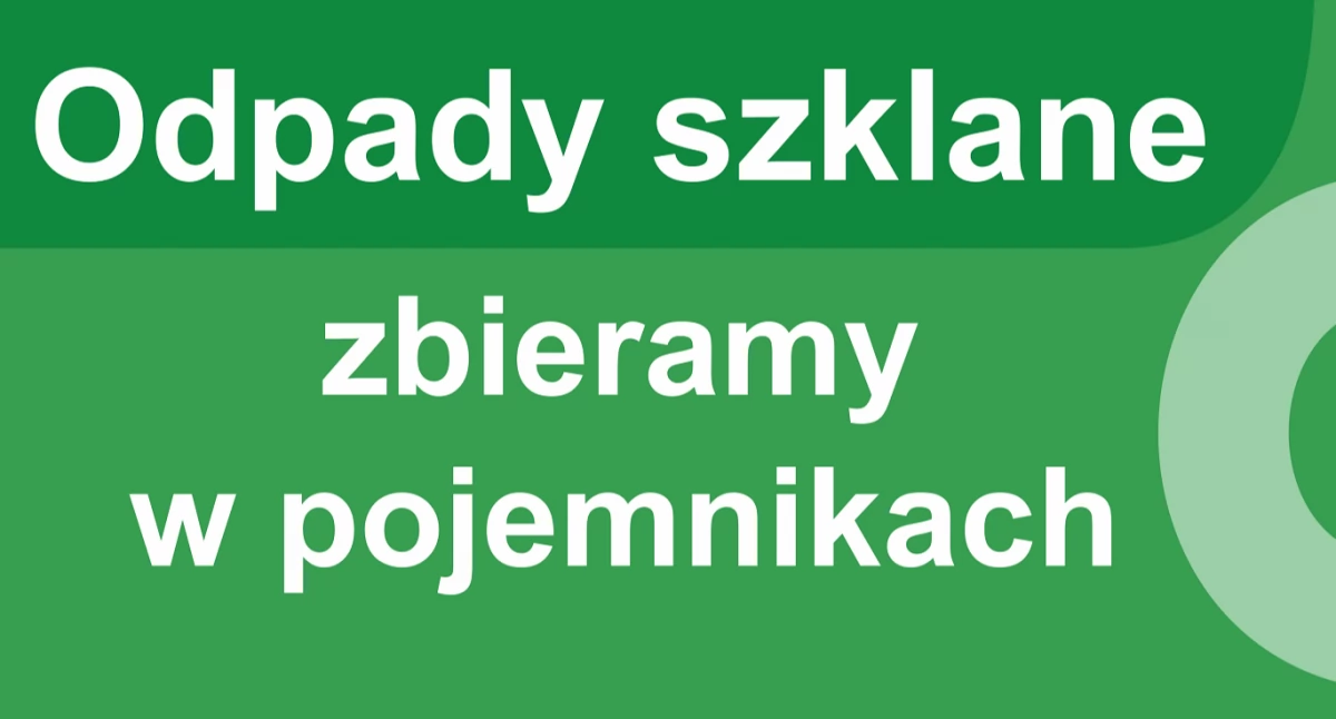 Nowy obowiązek dla mieszkańców Łukowa! Szklane opakowania tylko w specjalnych pojemnikach 