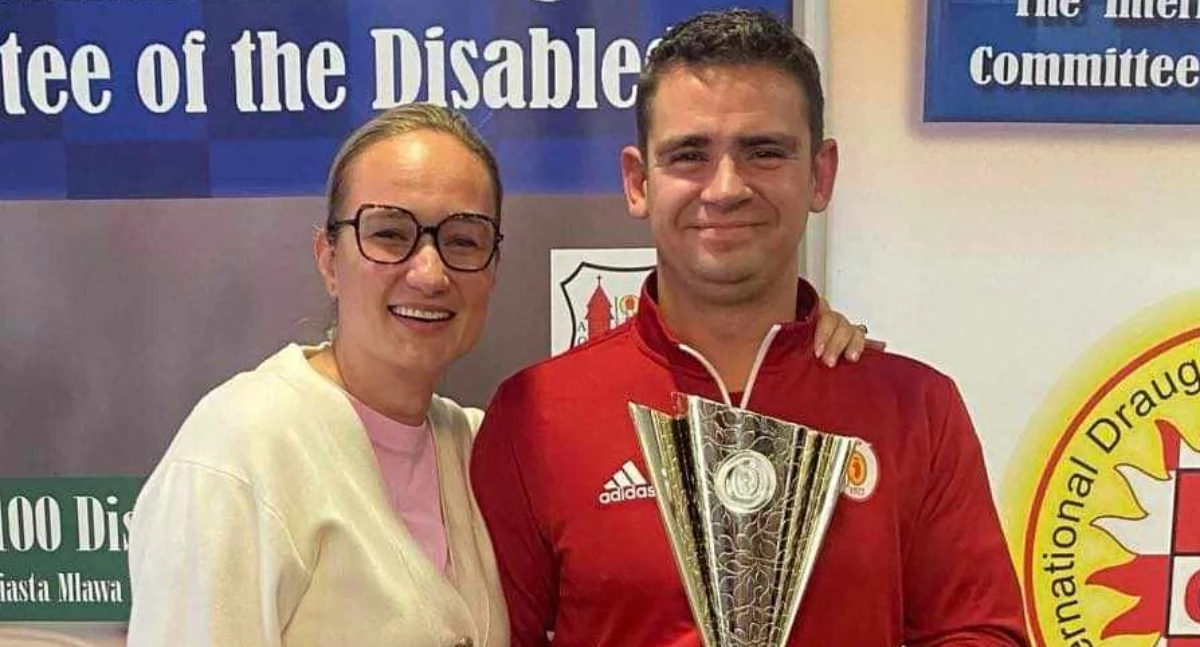 Łuków Mamy to! Piotr Kisiel Wicemistrzem w Pucharze Świata w warcabach (NASZ NEWS)
