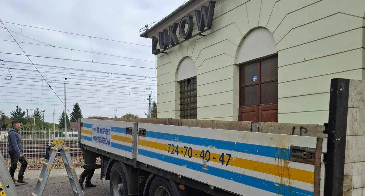 Ruszył długo wyczekiwany remont Dworca PKP w Łukowie