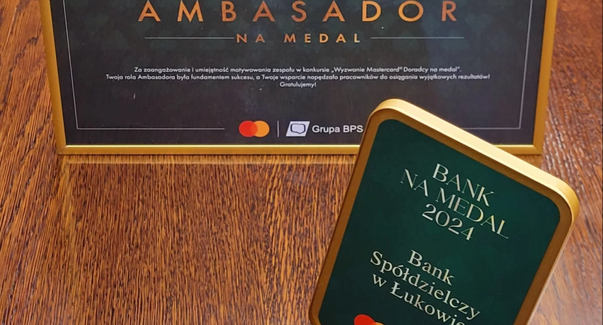 Bank Spółdzielczy w Łukowie w Top 5 najlepszych banków w prestiżowym konkursie!