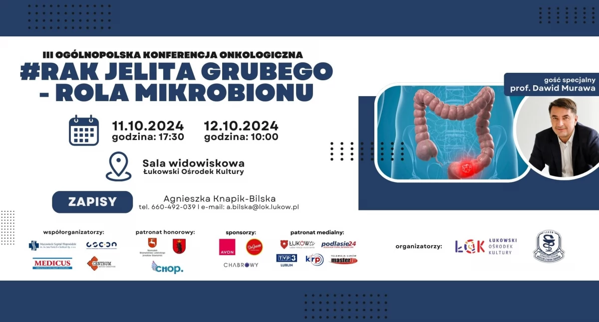 Ocal swoje zdrowie bez operacji! Weź udział w wyjątkowej konferencji onkologicznej w Łukowie