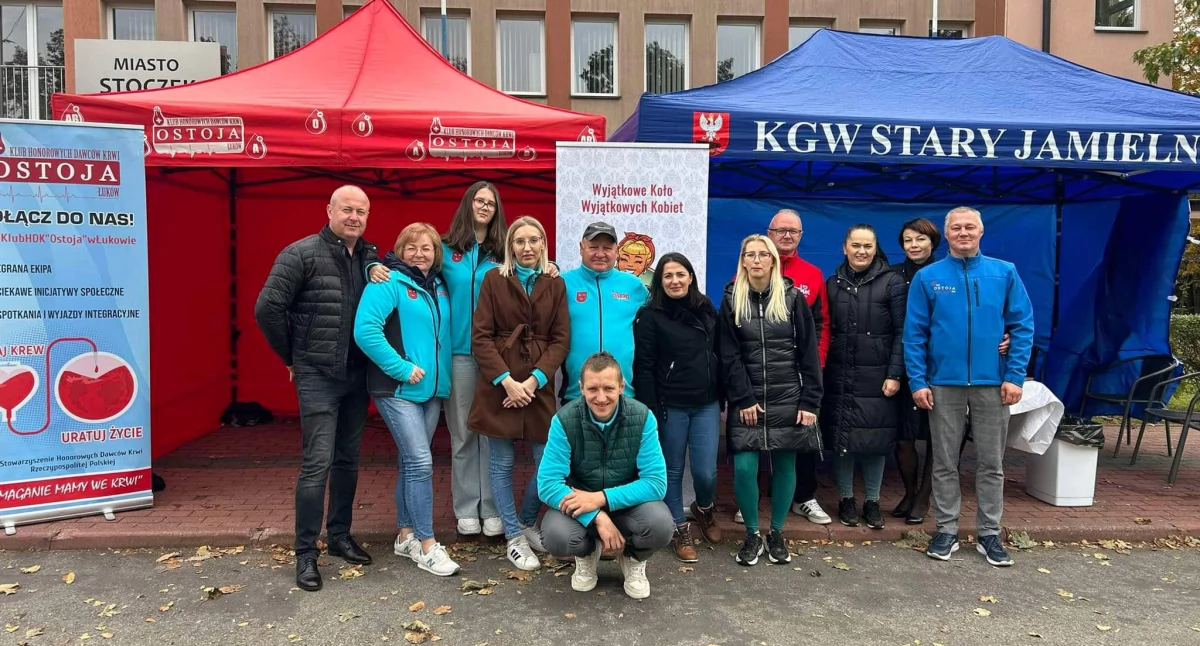 Udana akcja krwiodawstwa w Stoczku Łukowskim