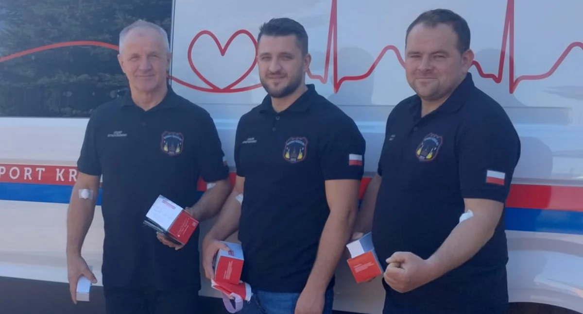GMINA KRZYWDA: Udana zbiórka krwi w Hucie Dąbrowie (FOTO(