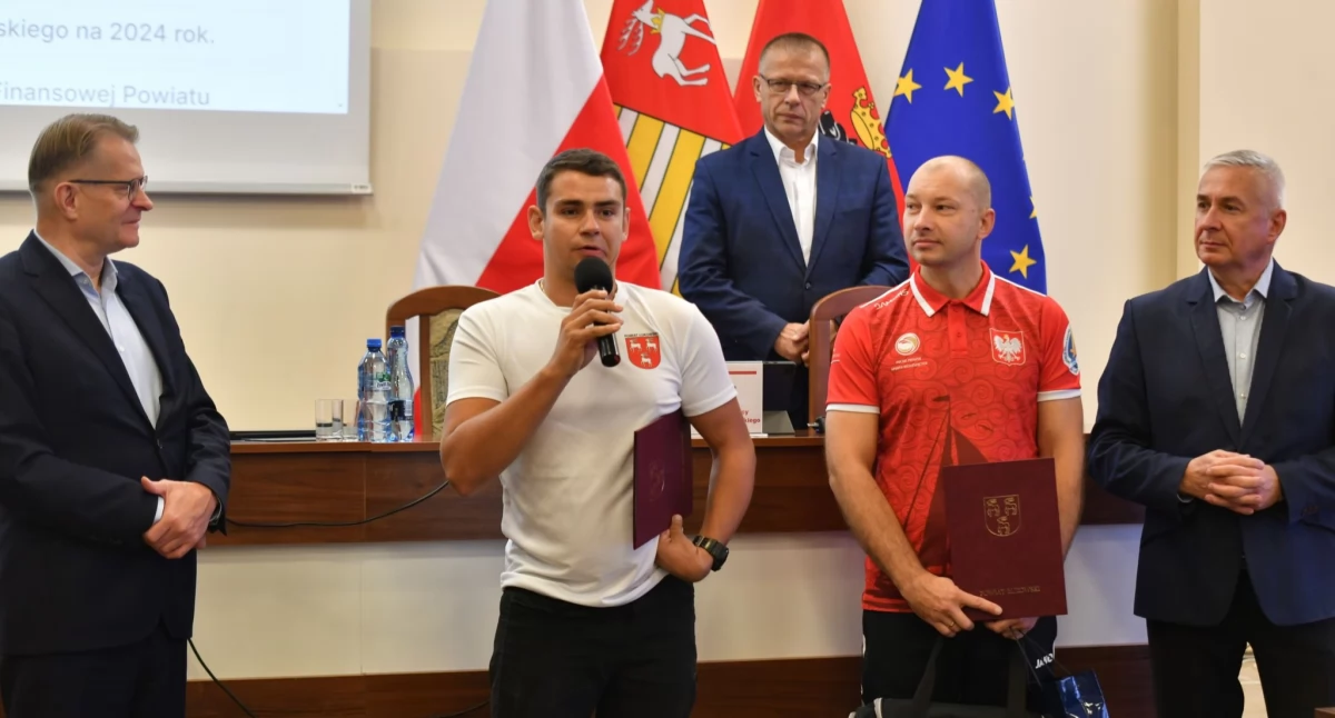 Piotr Kisiel i Ireneusz Kwiczak uhonorowani za sportowe osiągnięcia. Mistrzowie nagrodzeni!