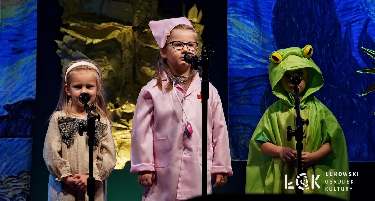 Przedszkolaki na scenie! Recytatorskie zmagania w Łukowskim Ośrodku Kultury [ZDJĘCIA. WIDEO]