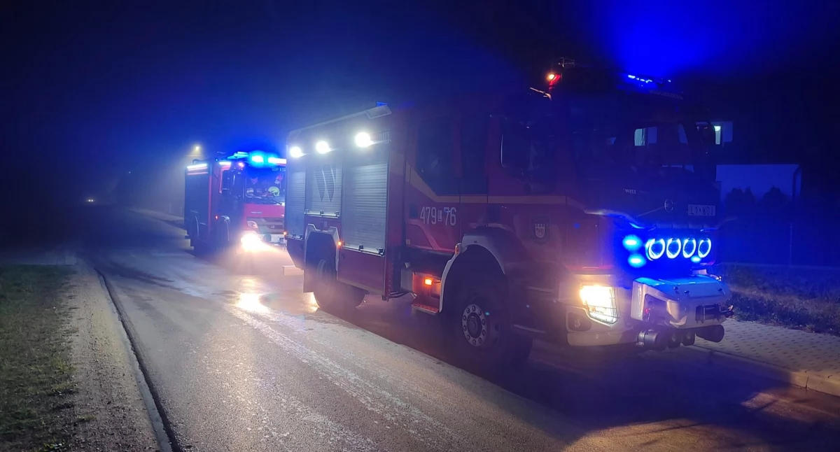 OSP Wojcieszków i OSP Adamów na ratunek! Co się stało? 