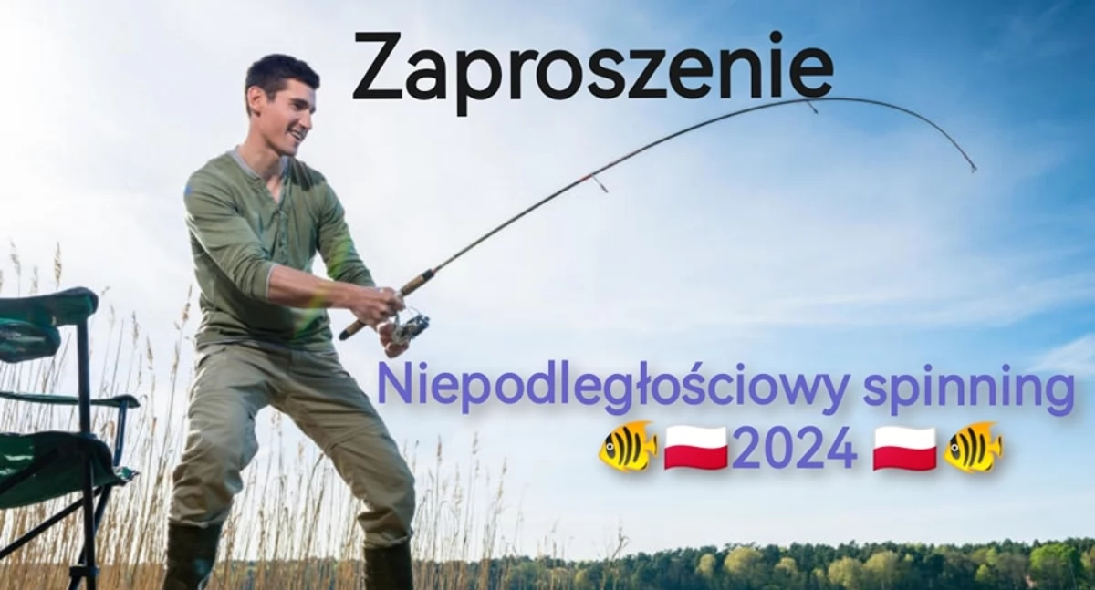 Niepodległościowy spinning 2024 w Łukowie. Dołącz do rywalizacji wędkarskiej nad Zimną Wodą!