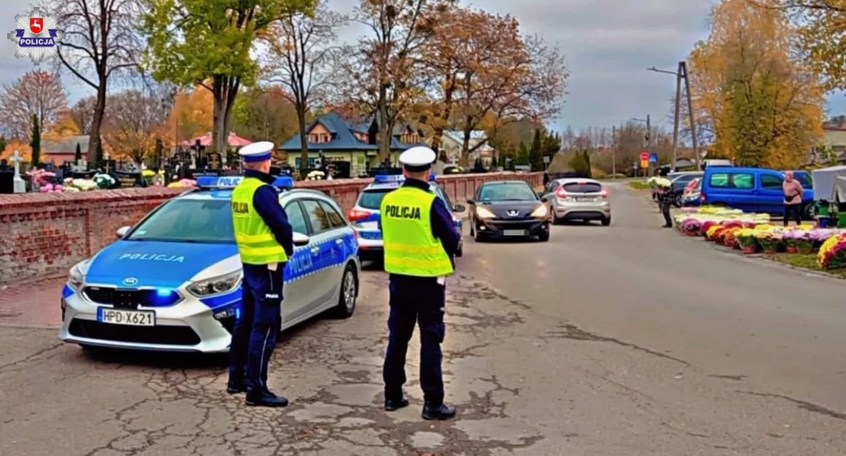Wzmożone kontrole drogowe i ogromny ruch! Policja dba o bezpieczeństwo w Dzień Zaduszny