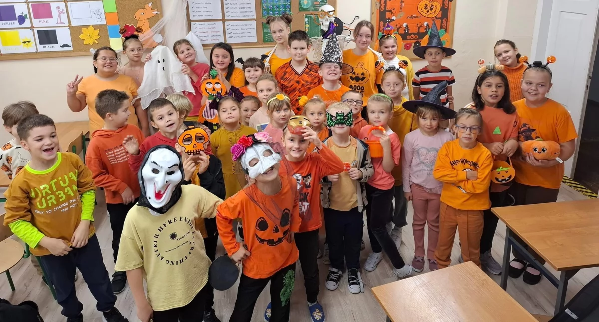  W Fiukówce obchodzono Halloween! Uczniowie pod wrażeniem amerykańskich tradycji! 