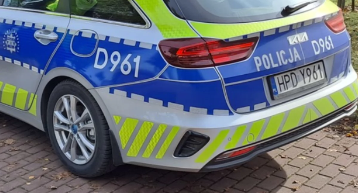 Kolizja na ul. Wyszyńskiego w Łukowie! 38-latek za kierownicą Hondy ukarany mandatem