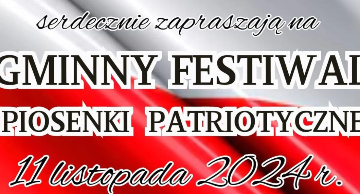 Święto Niepodległości w muzycznej odsłonie. Festiwal Piosenki Patriotycznej w Trzebieszowie