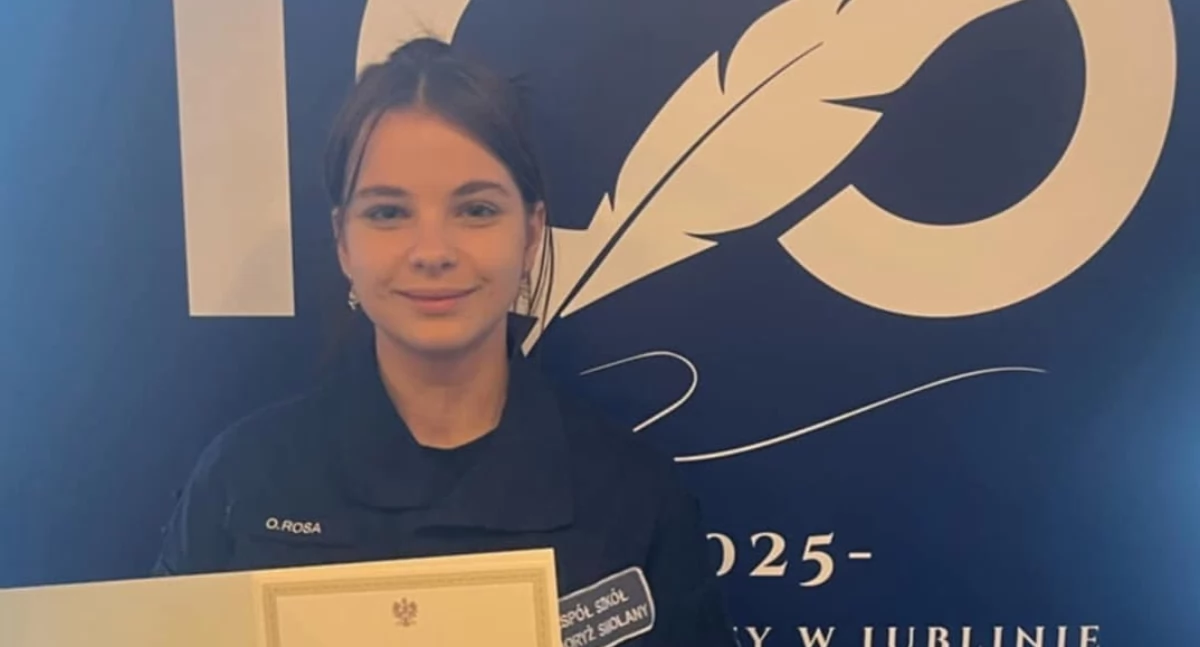 „Złota Oliwia” z Radoryża Smolanego. Uczennica Zespołu Szkół wyróżniona przez Premiera!