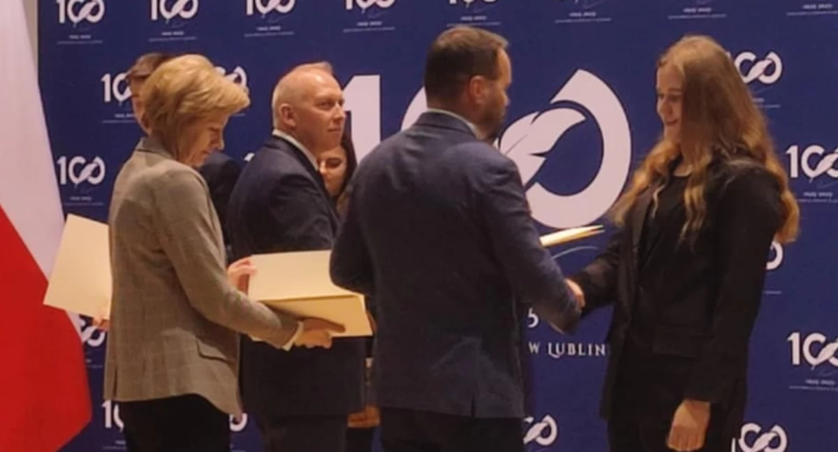 Sukces Mileny Rombel i Julii Rosy! Zespół Szkół w Stoczku Łukowskim dumą regionu!