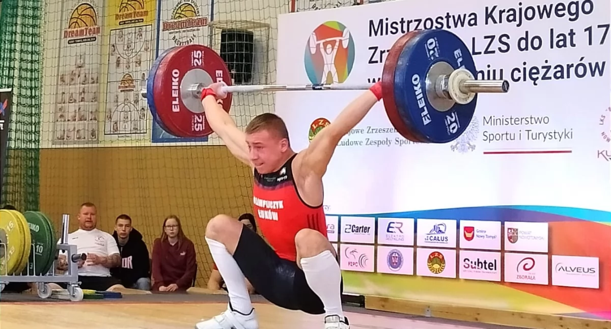 Błażej Borkowski z Klubu Olimpijczyka Ziemi Łukowskiej Mistrzem Polski