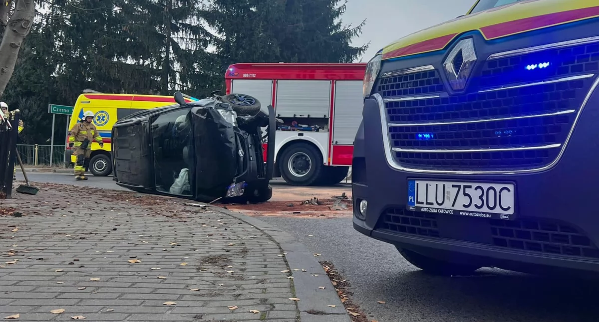 Wypadek w Hordzieży. Wygląda to strasznie!  (FOTO) 