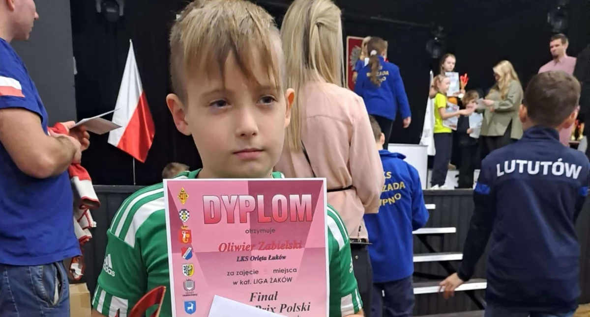 Oliwier Zabielski zdobywa brązowy medal w Grand Prix Polski 2024 w warcabach