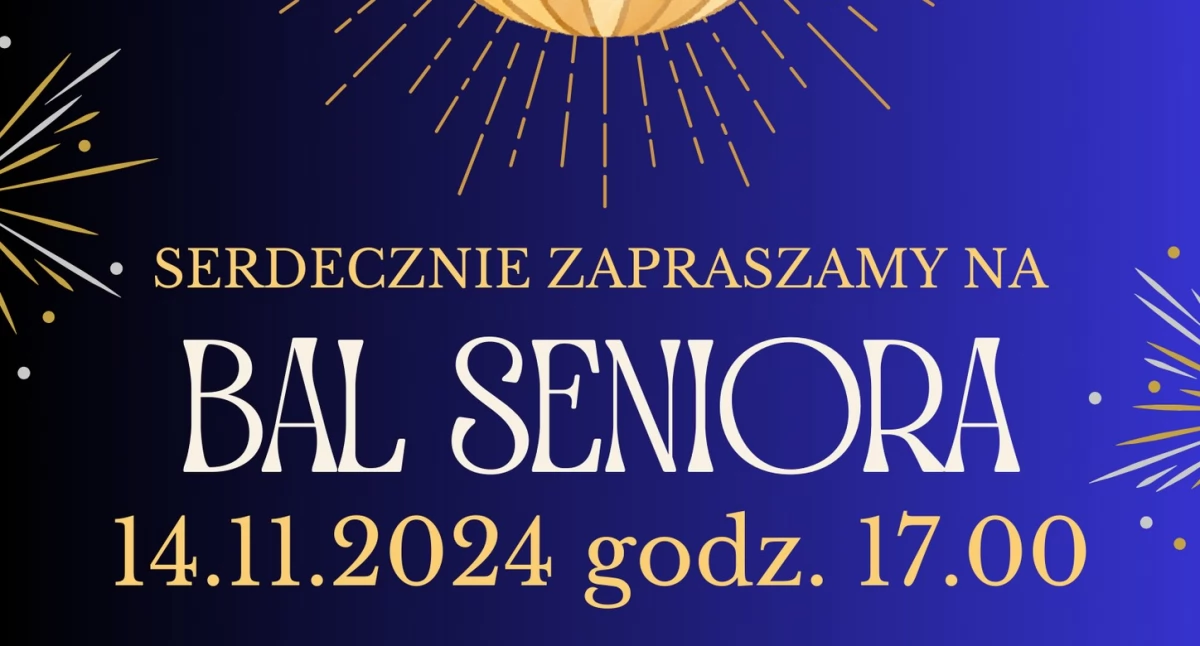 Bal Seniora w Stoczku Łukowskim. Zapraszamy na wyjątkowy wieczór!