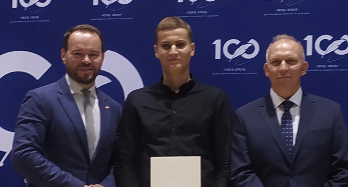 Kacper Piróg z ZS3 w Łukowie nagrodzony stypendium premiera
