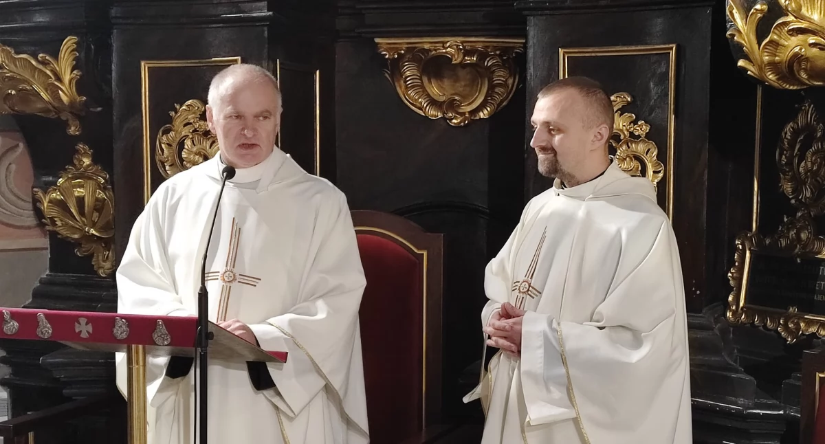   Ksiądz Marcin Gnyszka obchodził imieniny. Moc życzeń od wiernych z Parafii Podwyższenia Krzyża 