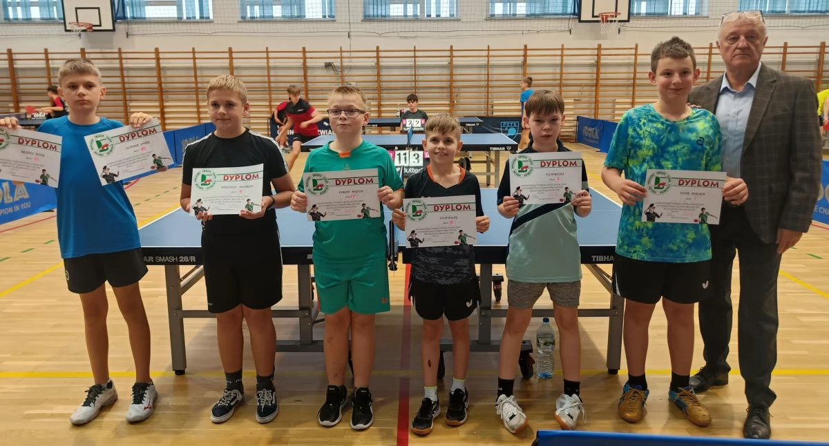  Piotr Białach triumfuje w eliminacjach wojewódzkich i awansuje do II Grand Prix Polski w Tenisie Stołowym! 