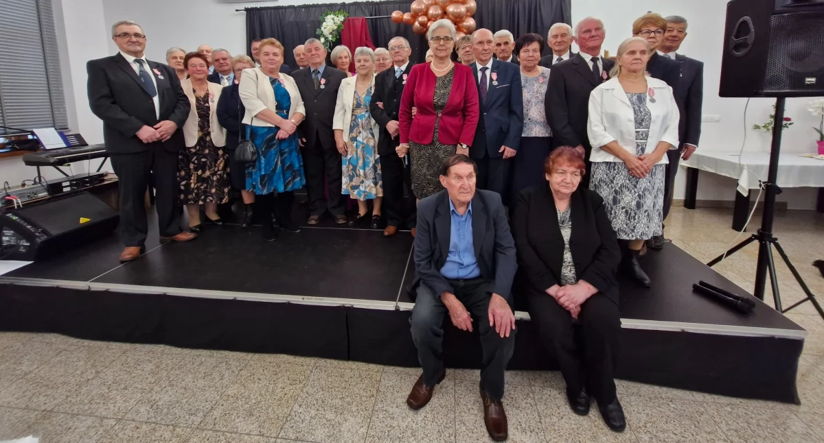 50 i 60 lat razem! Niezwykłe pary uhonorowane w Gminie Krzywda [ZDJĘCIA]