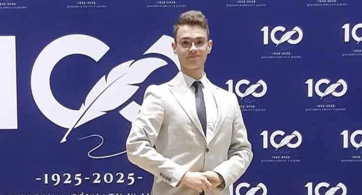 Stypendium premiera dla Bartłomieja Sierociuka z IV LO w Łukowie. Gratulujemy!