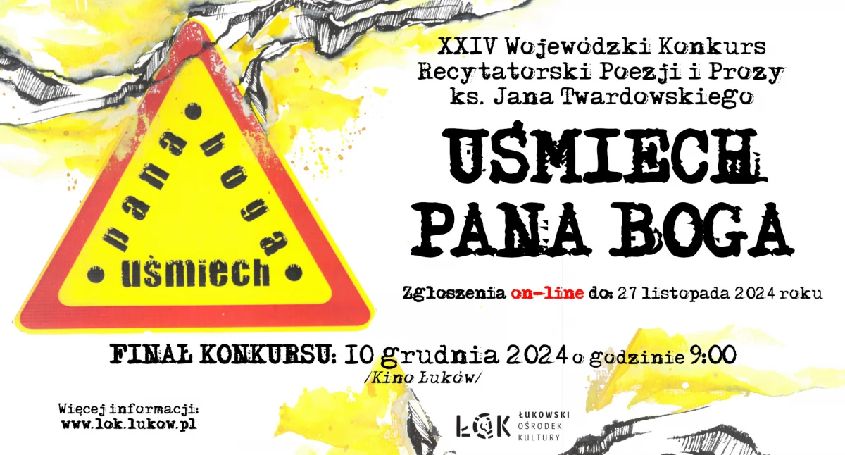Rozpoczęto przyjmowanie zgłoszeń do XXIV Wojewódzkiego Konkursu Recytatorskiego Poezji i Prozy Ks. Jana Twardowskiego