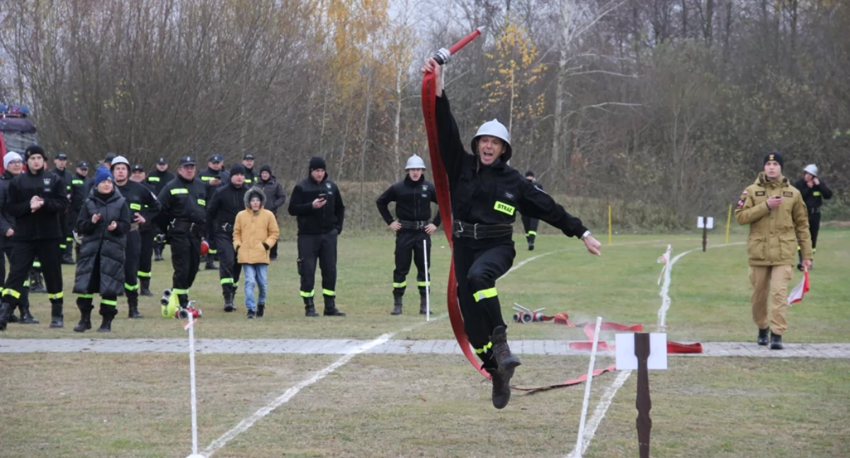 OSP Wola Gułowska triumfuje! III Zawody Sportowo-Pożarnicze przyniosły zaciętą rywalizację