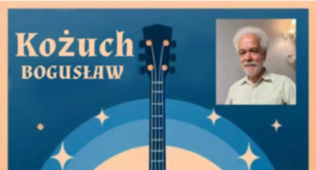 Magiczny muzyczny wieczór w Łukowie! Bogusław Kożuch zaprasza na swoje autorskie ballady