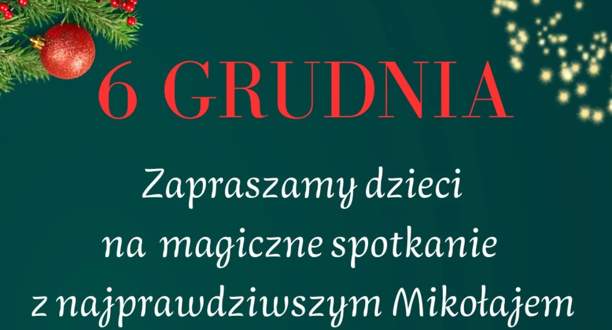 Święty Mikołaj w Woli Gułowskiej! Magiczne spotkanie już 6 grudnia