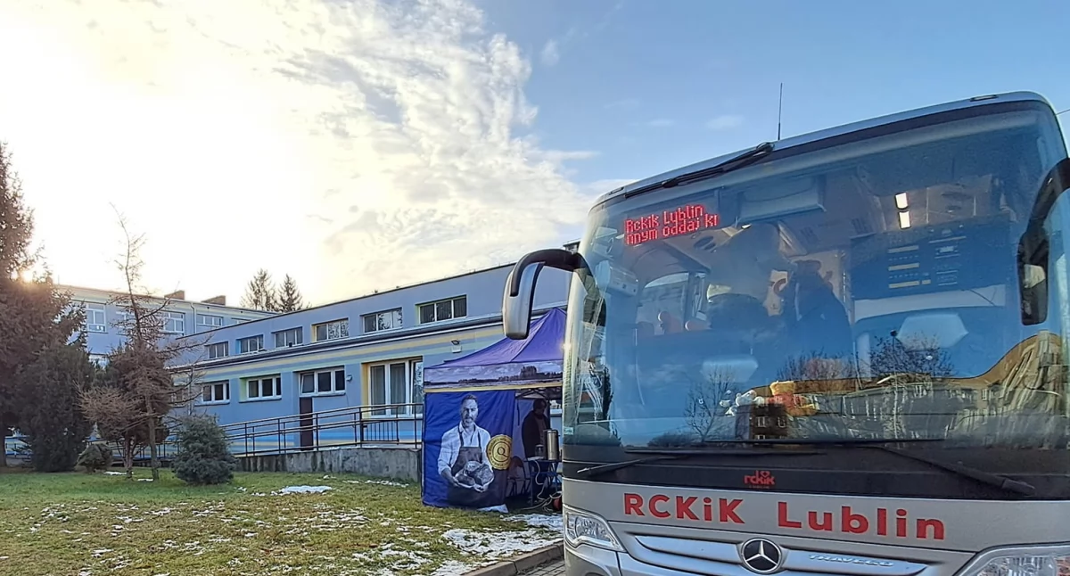 ŁUKÓW: BOHATERSCY KRWIODAWCY W AKCJI