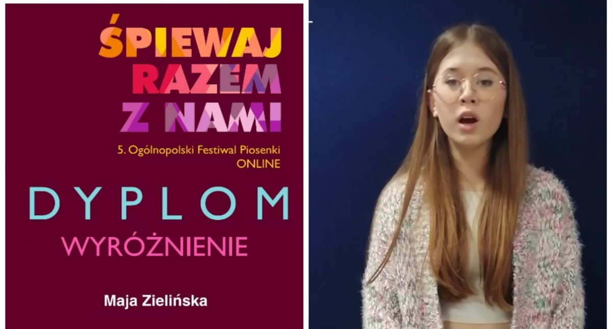 Maja Zielińska zachwyca jury na ogólnopolskim festiwalu! Młoda wokalistka z Łukowa podbija scenę!