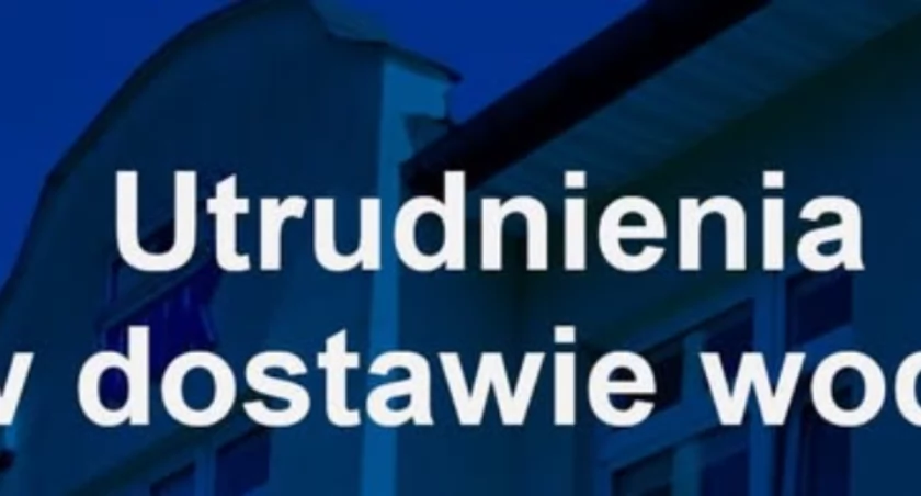 Łuków w czwartek bez wody! Awaria dotknie mieszkańców kilku ulic
