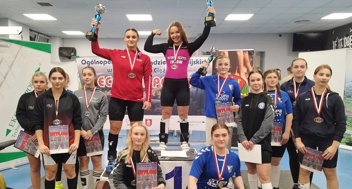 Sukcesy Olimpijczyka Łuków w Biłgoraju! Andżelika Młynarczyk z rekordami województwa!