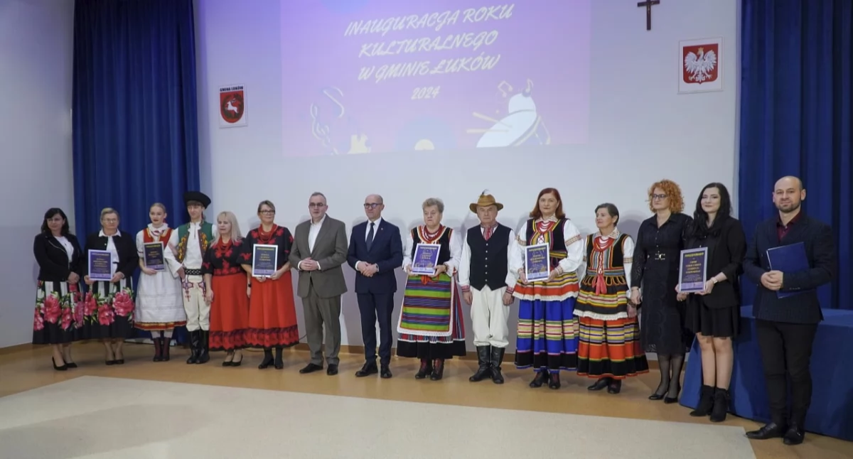 Lokalna kultura w pełnym blasku. Gmina Łuków rozpoczyna nowy rok artystyczny [DUŻO ZDJĘĆ]