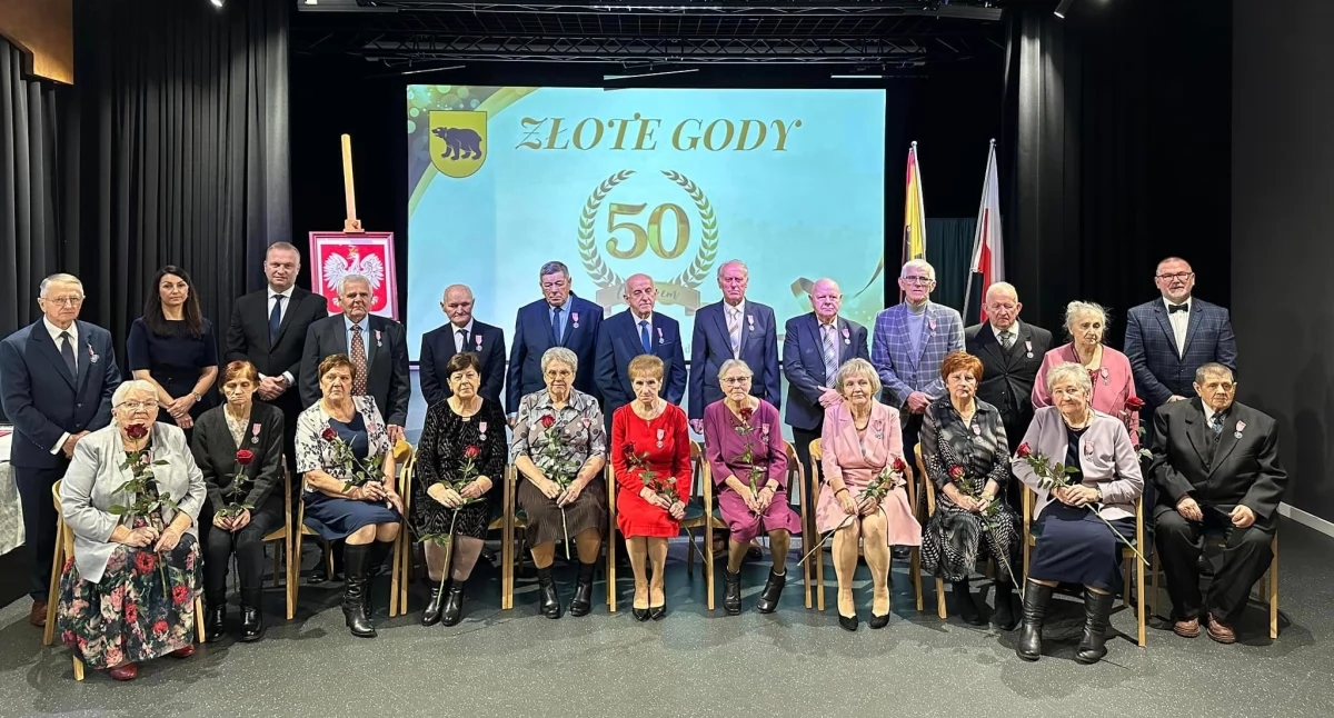  Złote Gody w Gminie Adamów: Jubileusz miłości, wierności i wspólnych lat