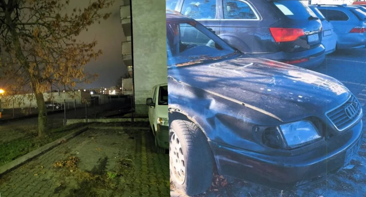 Długo wyczekiwany finał. Wrak przy ul. Ks. Brzóski w Łukowie usunięty!