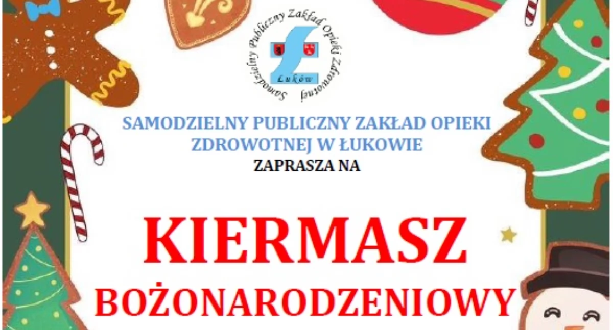 Świąteczna magia w Łukowie! Kiermasz rękodzieła w szpitalu – nie możesz tego przegapić!