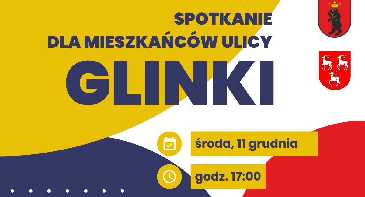 Modernizacja ulicy Glinki w Łukowie! Burmistrz i starosta zapraszają na spotkanie z udziałem mieszkańców