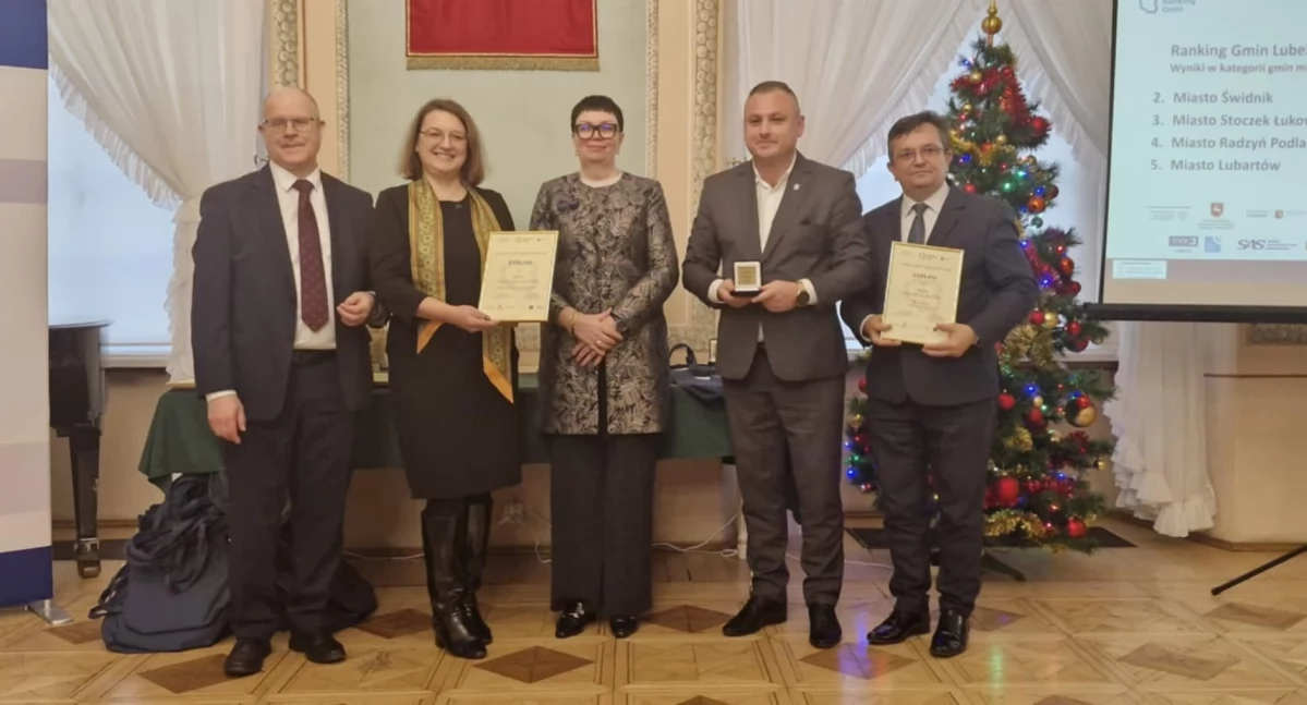 Stoczek Łukowski Liderem Powiatu Łukowskiego! Znamy wyniki Rankingu Gmin Lubelszczyzny