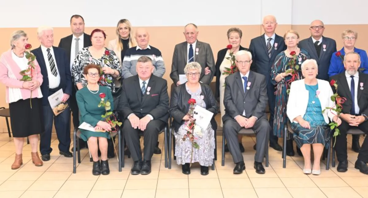 Złote Gody w Gminie Stanin – 10 par świętuje 50-lecie i 60-lecie małżeństwa!