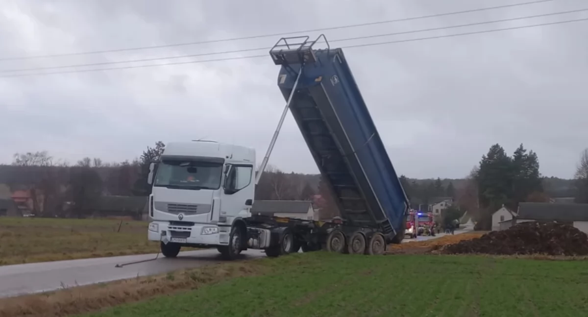 Tragiczny wypadek w Grabowie. Osoba porażona prądem