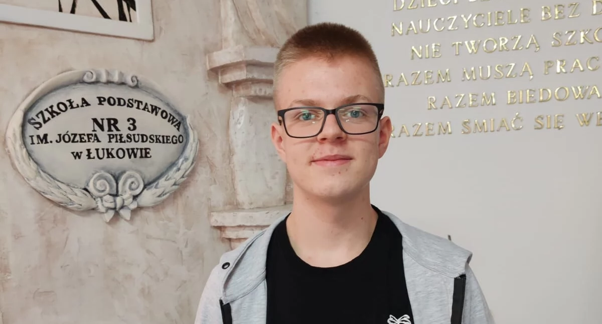 Ogromny sukces ucznia z Łukowa! Patryk Wais na szczycie wojewódzkiego konkursu chemicznego