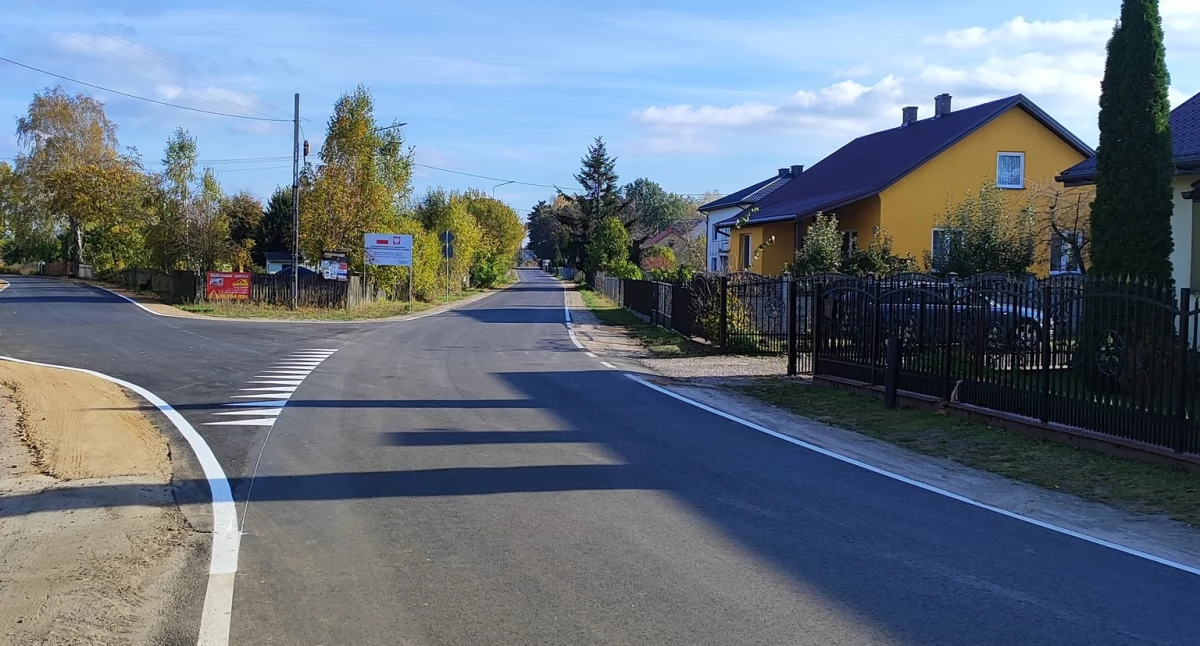 Nowoczesna droga w Zastawiu i Wólce Zastawskiej oddana do użytku