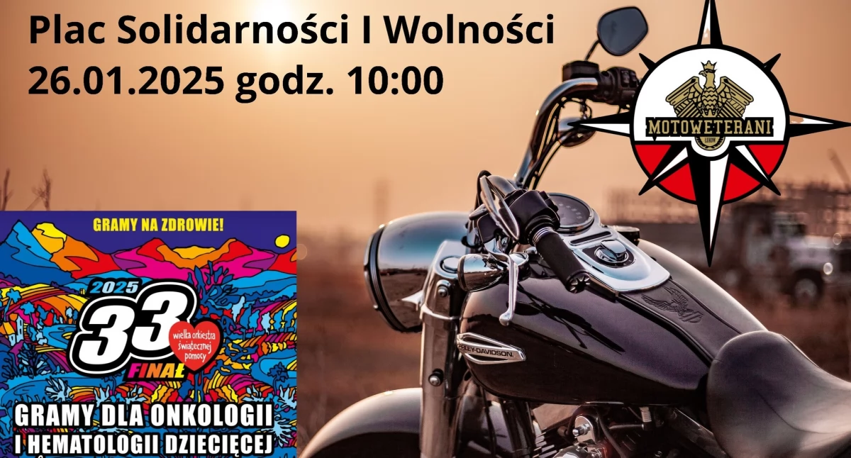 Motoweterani Łuków znów wspierają WOŚP. Nie przegap zimowego hitu!