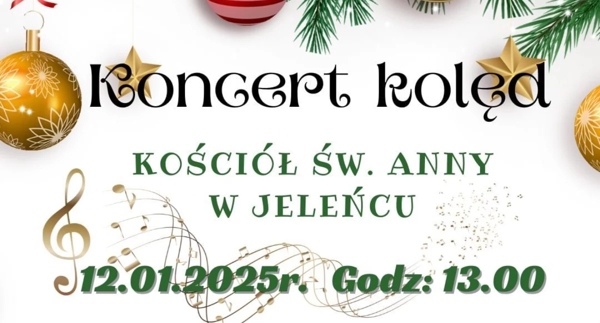 Wyjątkowe głosy i świąteczny nastrój. Zapraszamy na koncert kolęd w Jeleńcu