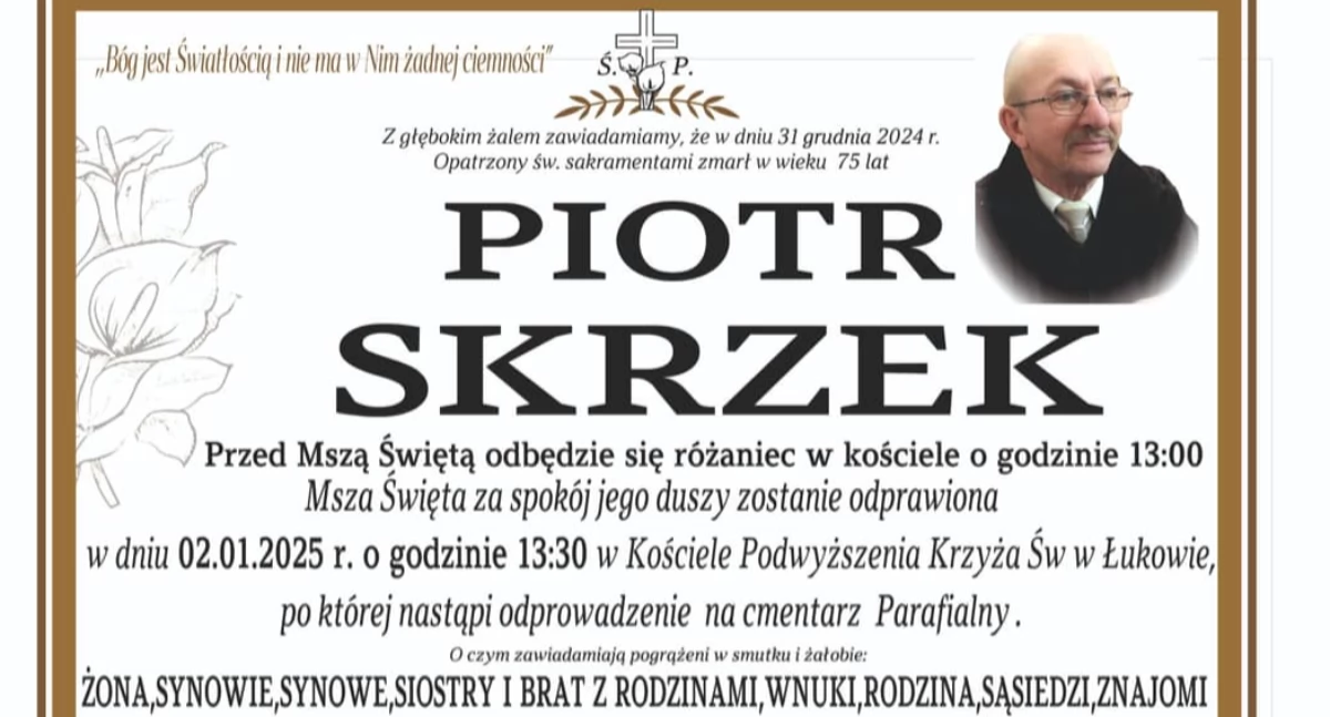 Łukowska Pielgrzymka Podlaska żegna zasłużonego pielgrzyma