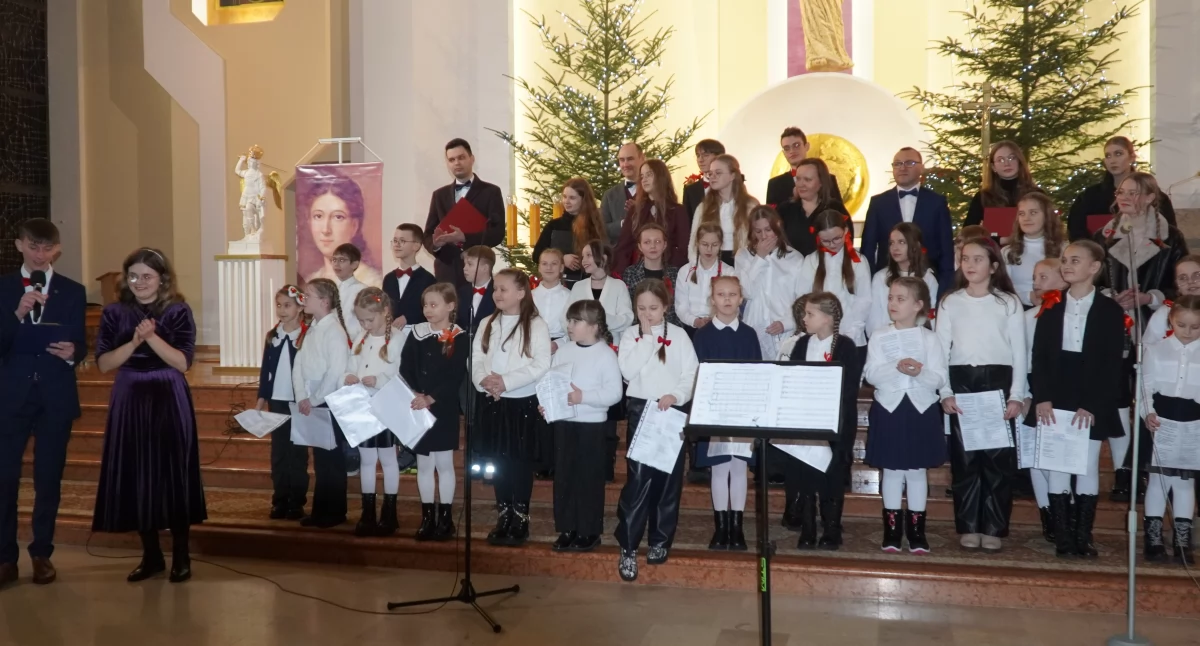 Koncert kolęd w parafii św. Brata Alberta w Łukowie
