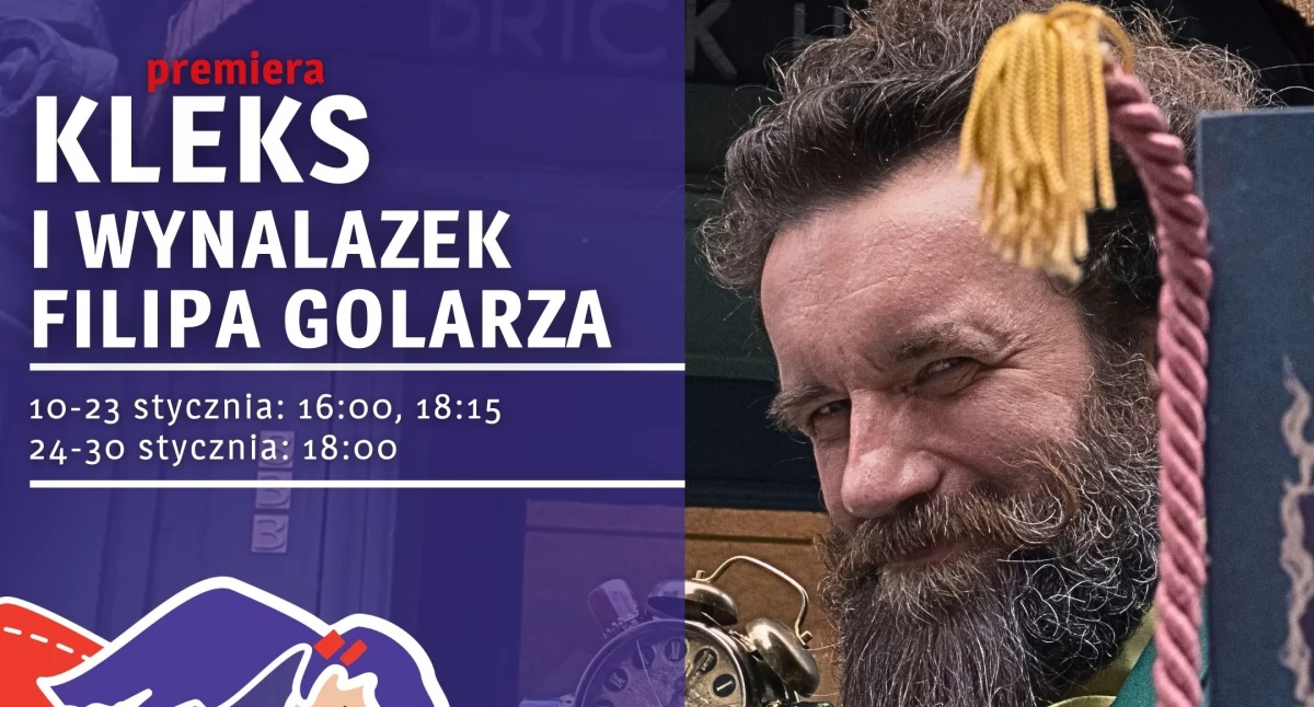 „Kleks i wynalazek Filipa Golarza” w Kinie Łuków. Magiczna przygoda, której nie możesz przegapić!