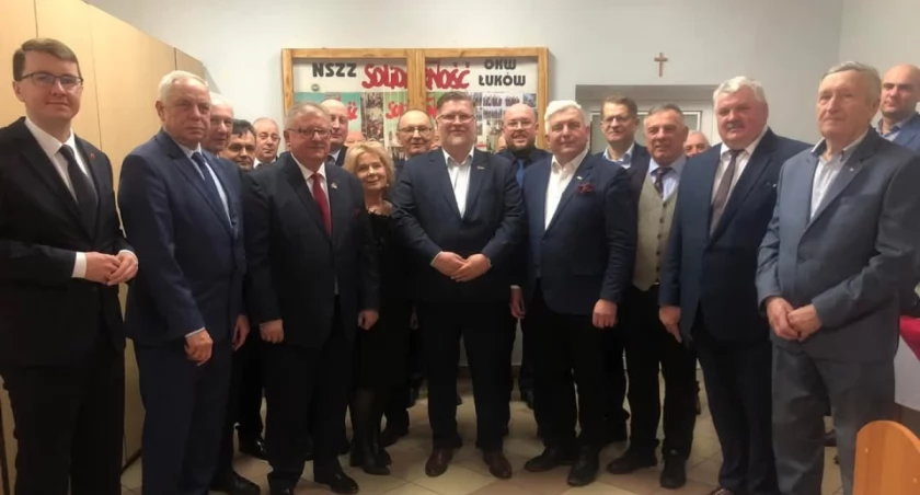 Nowa siedziba NSZZ Solidarność w Łukowie oficjalnie otwarta! Związkowcy bliżej mieszkańców i spraw społecznych